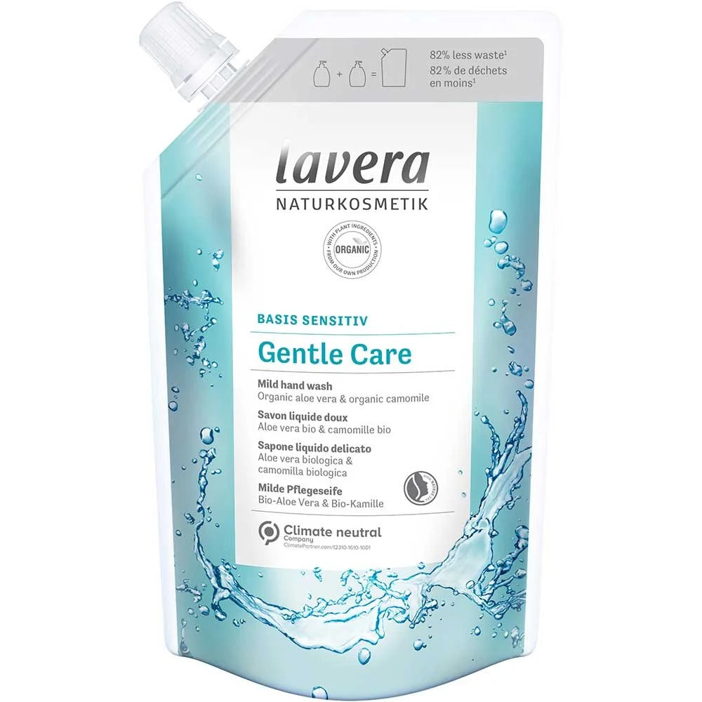 Lavera Basis Sensitiv Gentle Hand Wash Refill Pouch - 500ml