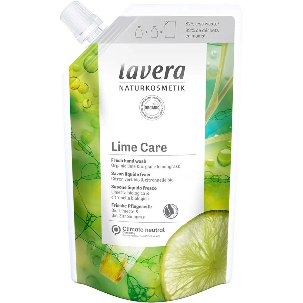 Lavera Lime Care Fresh Hand Wash Refill Pouch - 500ml