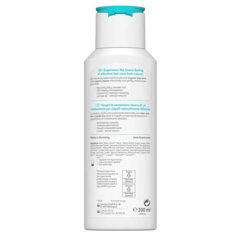 Lavera Basis Sensitiv Moisture and Care Conditioner - 200ml
