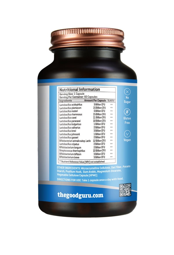 The Good Guru Probiotic 100 Billion CFU