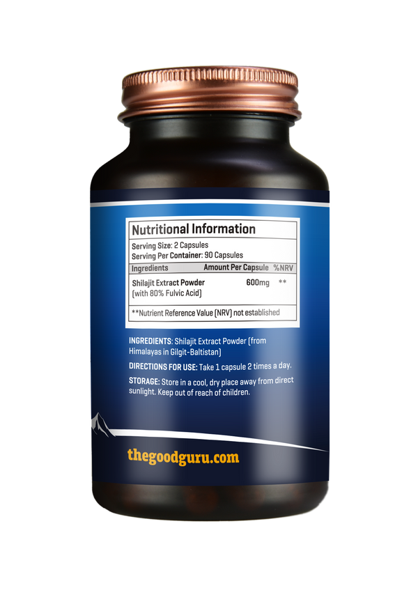 The Good Guru Pearl Shilajit