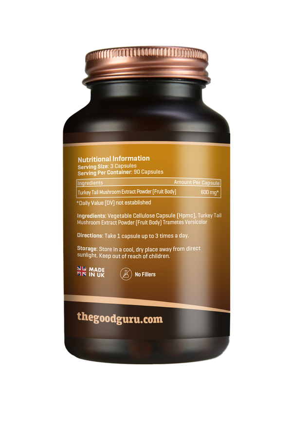 The Good Guru Turkey Tail Mushroom Extract