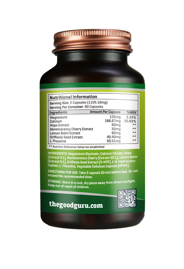 The Good Guru Vegan Good Sleep