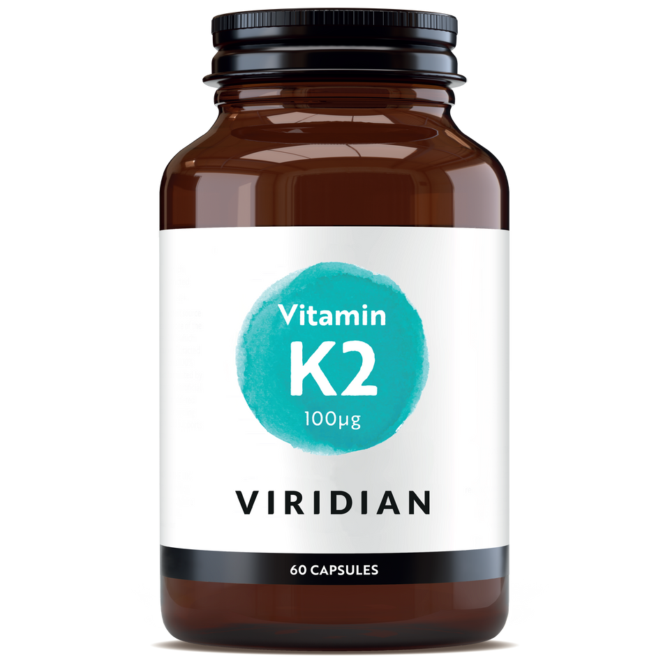 Viridian Vitamin K2 100μg 60 Capsules