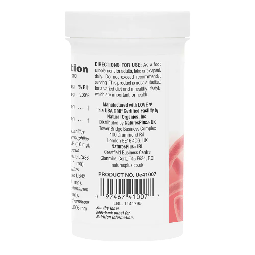 NaturesPlus Immune Microbiome 30 Capsules image 1