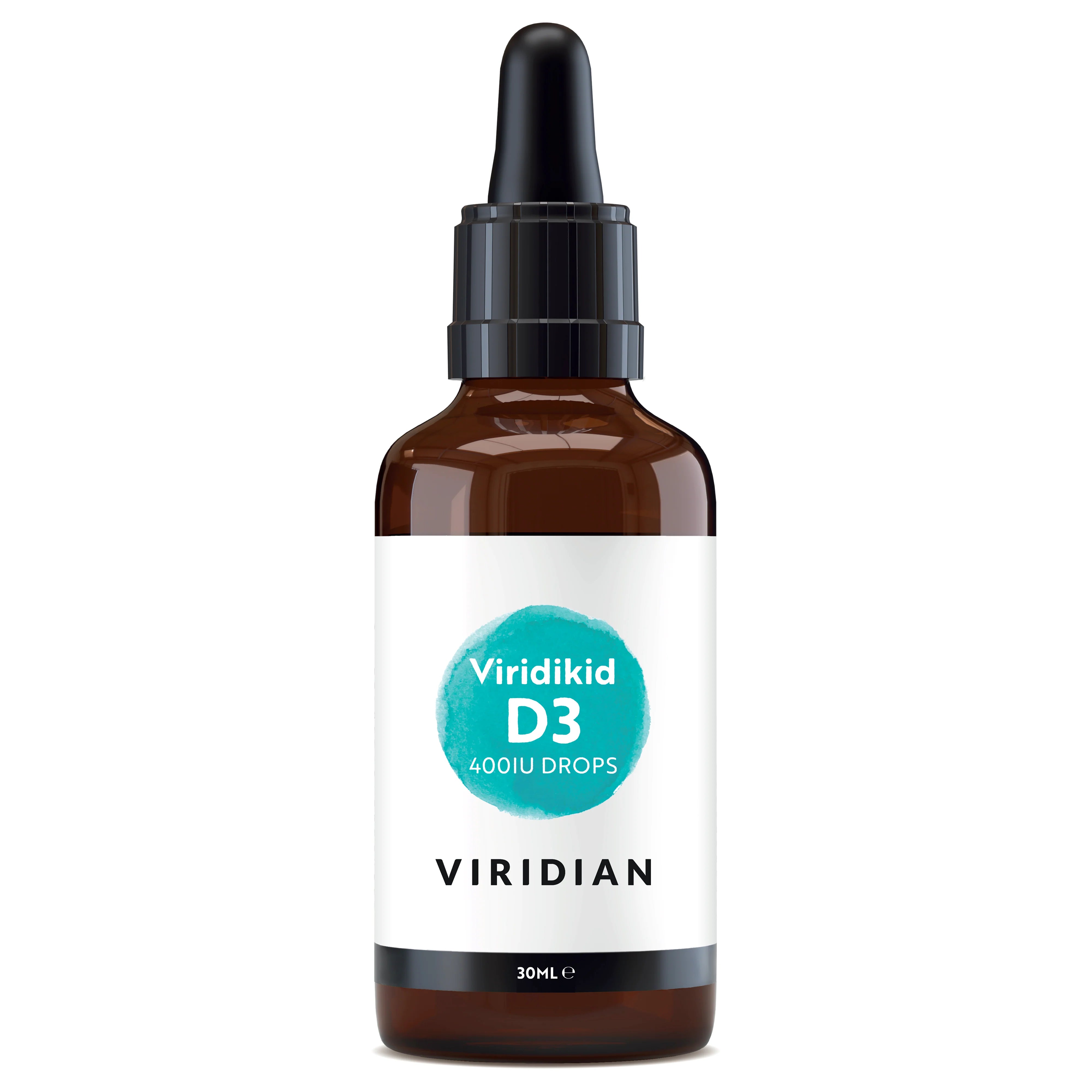 Viridian Viridikid Liquid Vitamin D3 Drops 400iu