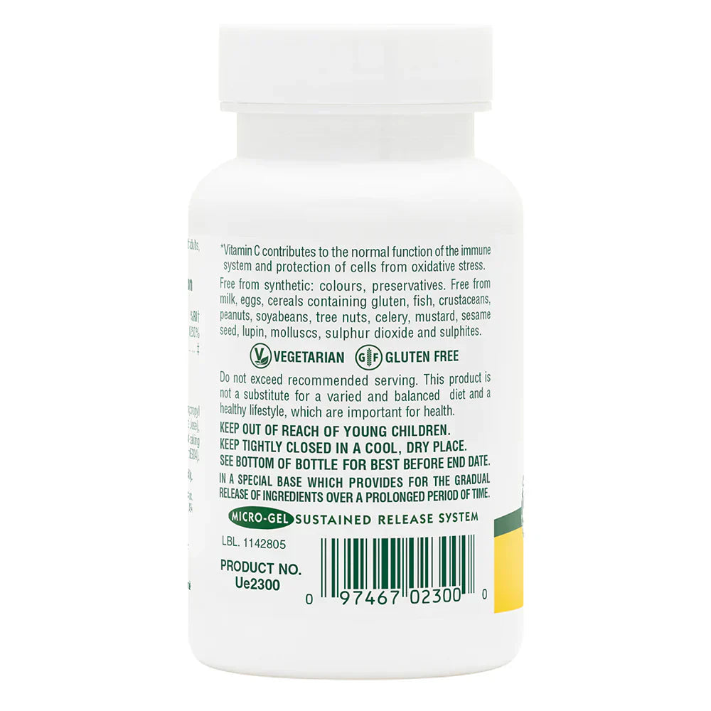 NaturesPlus Vitamin C 1000mg with Rose Hips Sustained Release 60 Tablets image 1