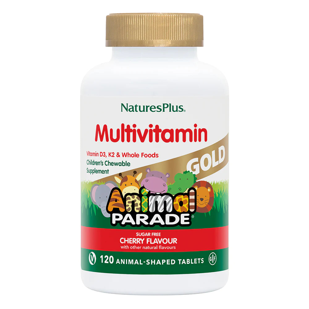 NaturesPlus Animal Parade® GOLD Multivitamin Children's Chewables - Cherry image 0