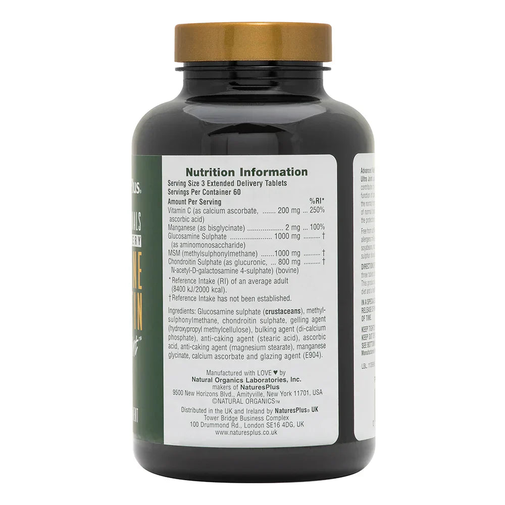 NaturesPlus Glucosamine/Chondroitin/MSM Ultra Rx-Joint® Tablets image 1