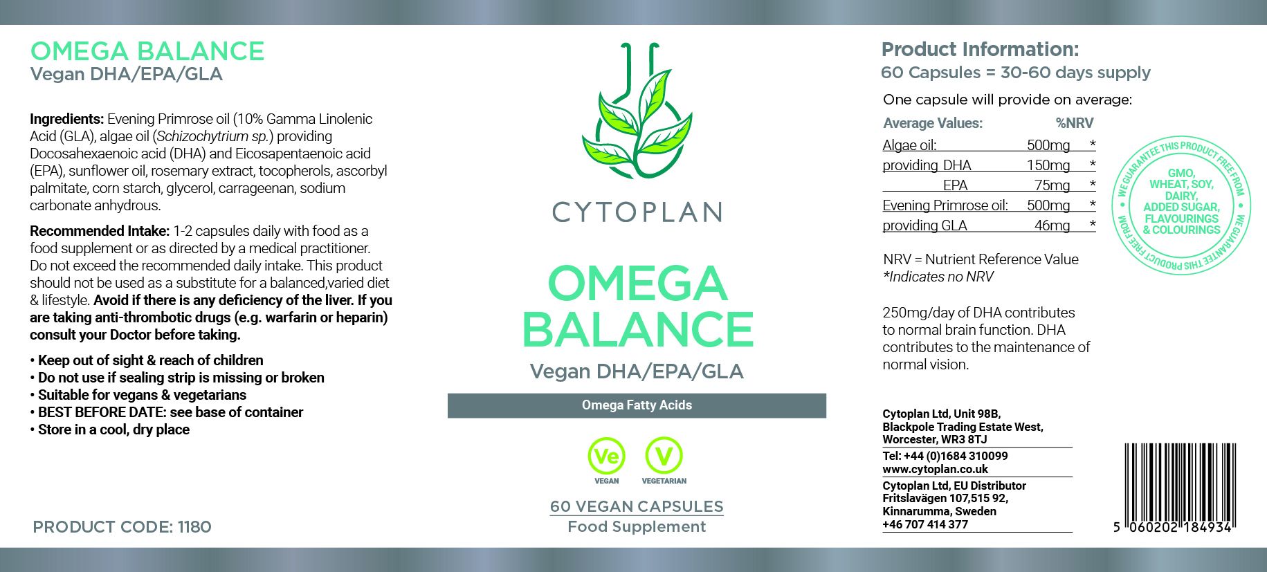 Cytoplan Omega Balance