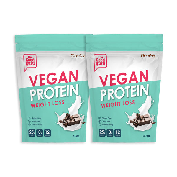 The Good Guru Vegan Protein Weight Loss - Chocolate