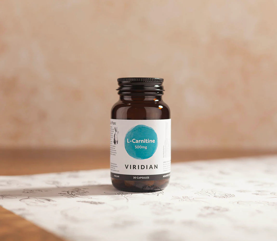 Viridian L-Carnitine 500mg Capsules image 2
