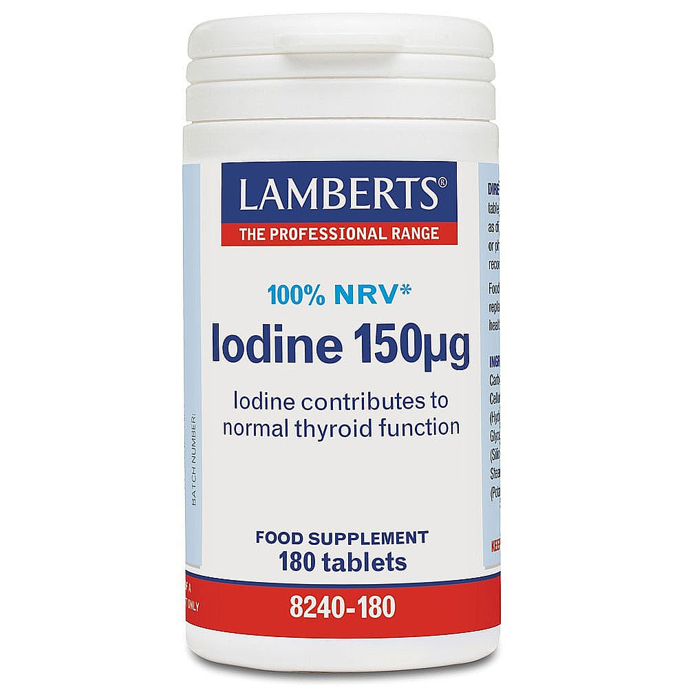 Lamberts Iodine 150µg 180 tablets image 0