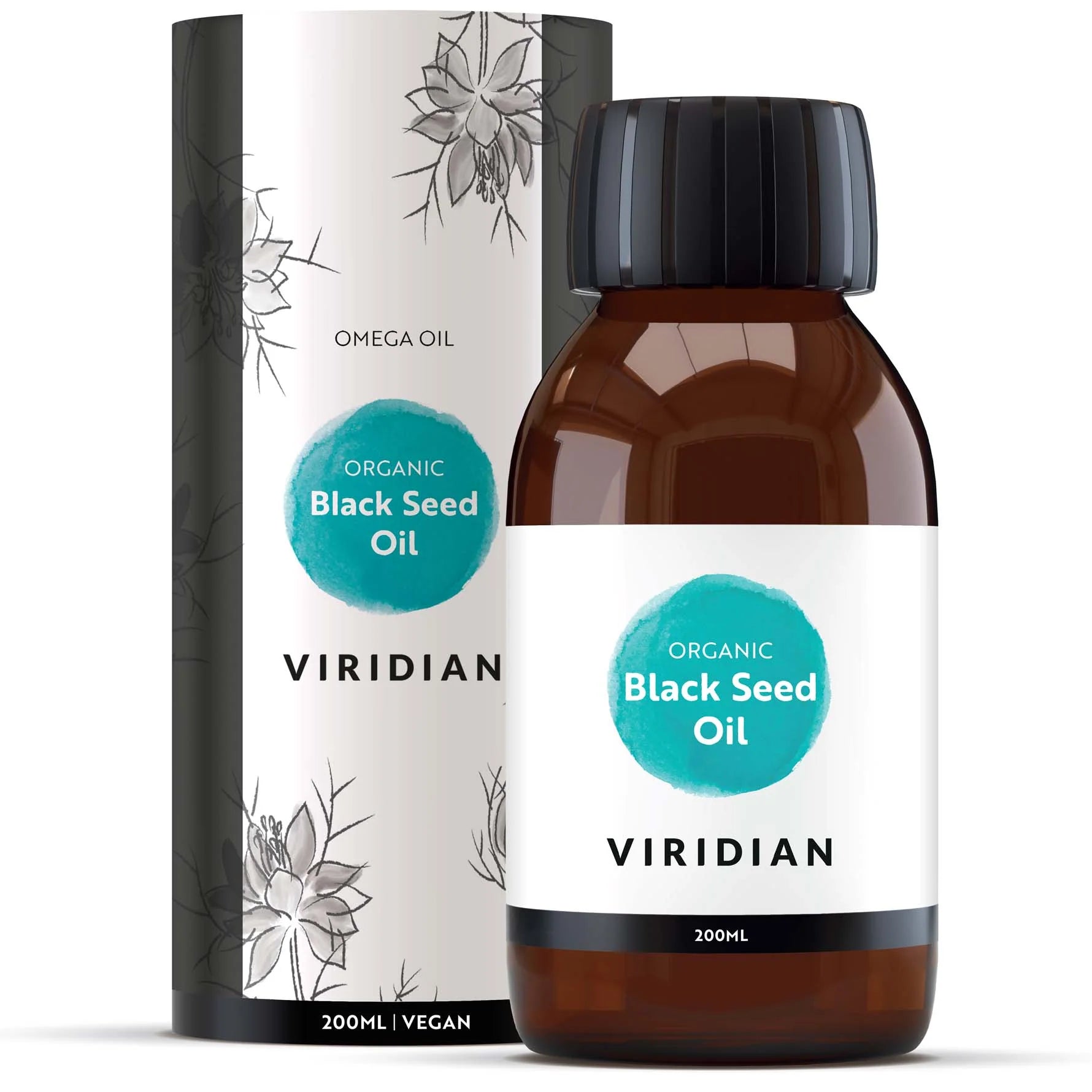 Viridian 100% Organic Black Seed Oil image 0