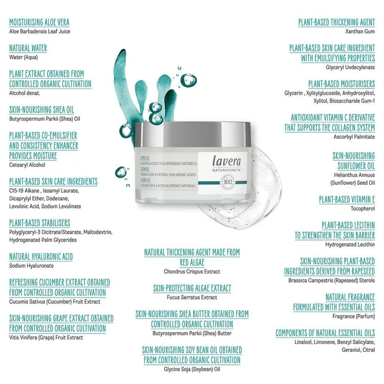 Lavera Hydro Refresh Cream Gel - 50ml