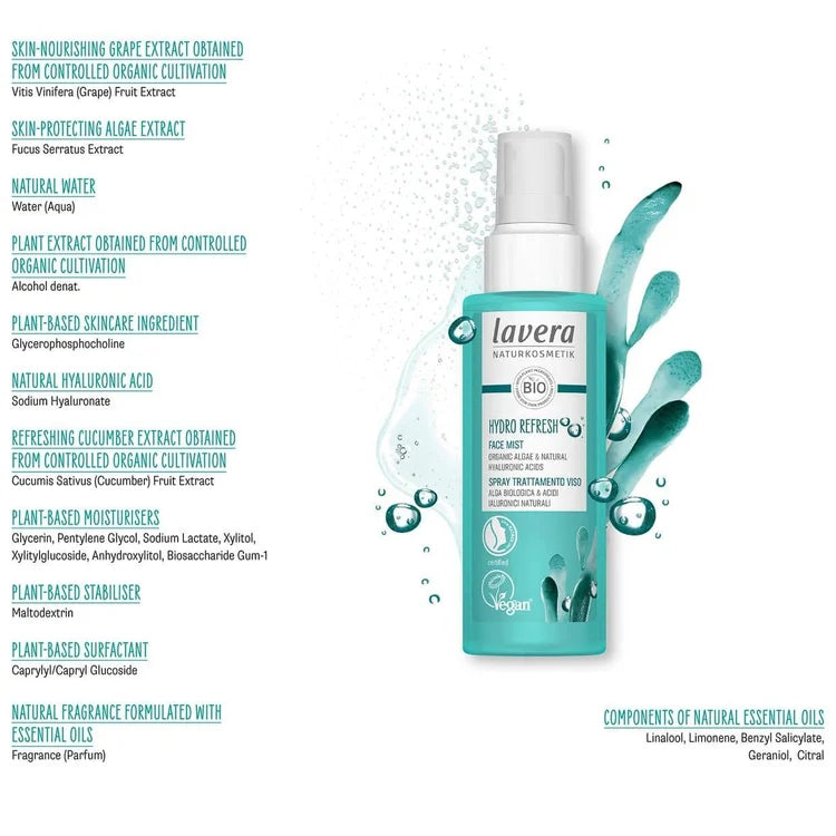 Lavera Hydro Refresh Face Mist - 100ml