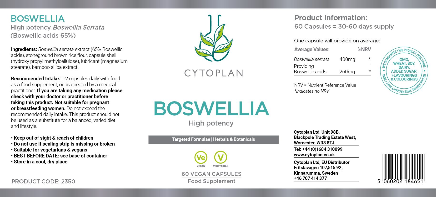 Cytoplan Boswellia