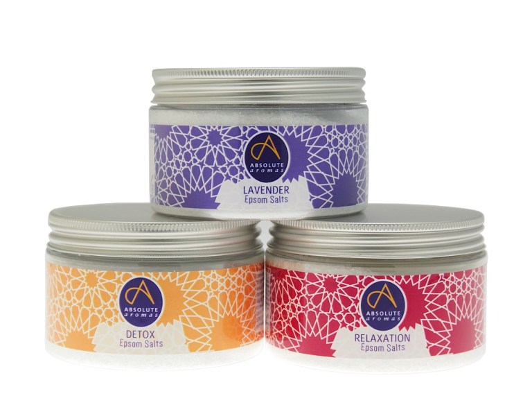 Absolute Aromas Epsom Salt Pack of 3 Relax & Revitalise – Health & More Ltd