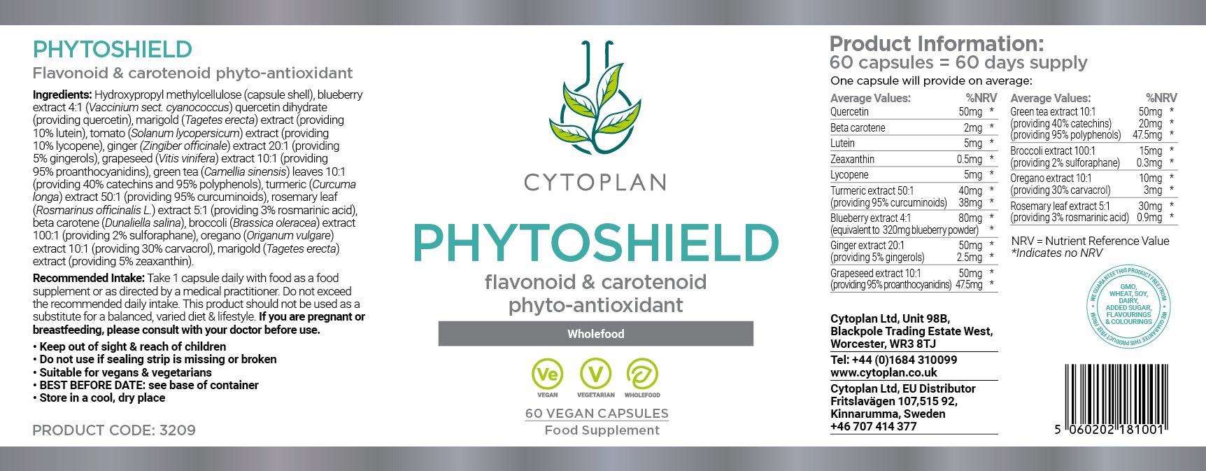 Cytoplan Phytoshield