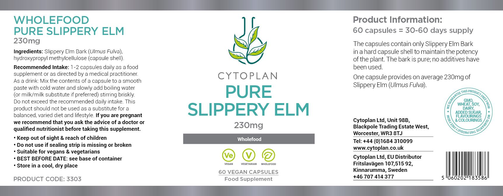 Cytoplan Slippery Elm