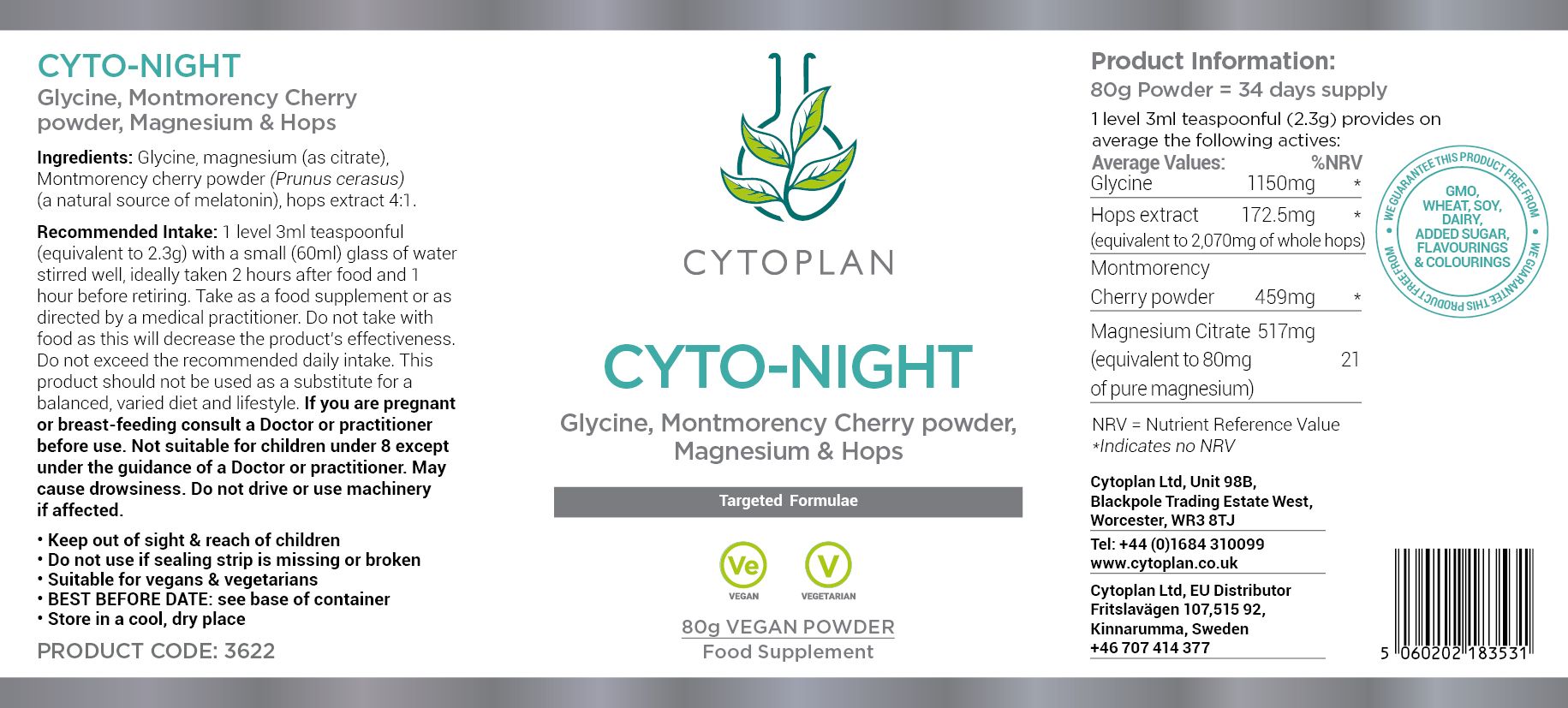 Cytoplan Cyto-Night