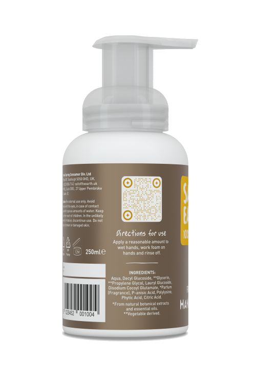 Salt of the Earth Amber & Sandalwood Foaming Hand Wash & Refill image 2