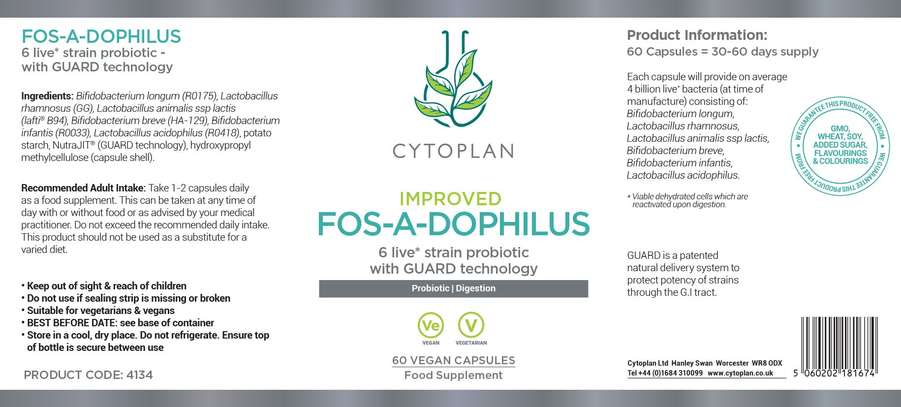 Cytoplan Men's Foundations of Health Bundle
