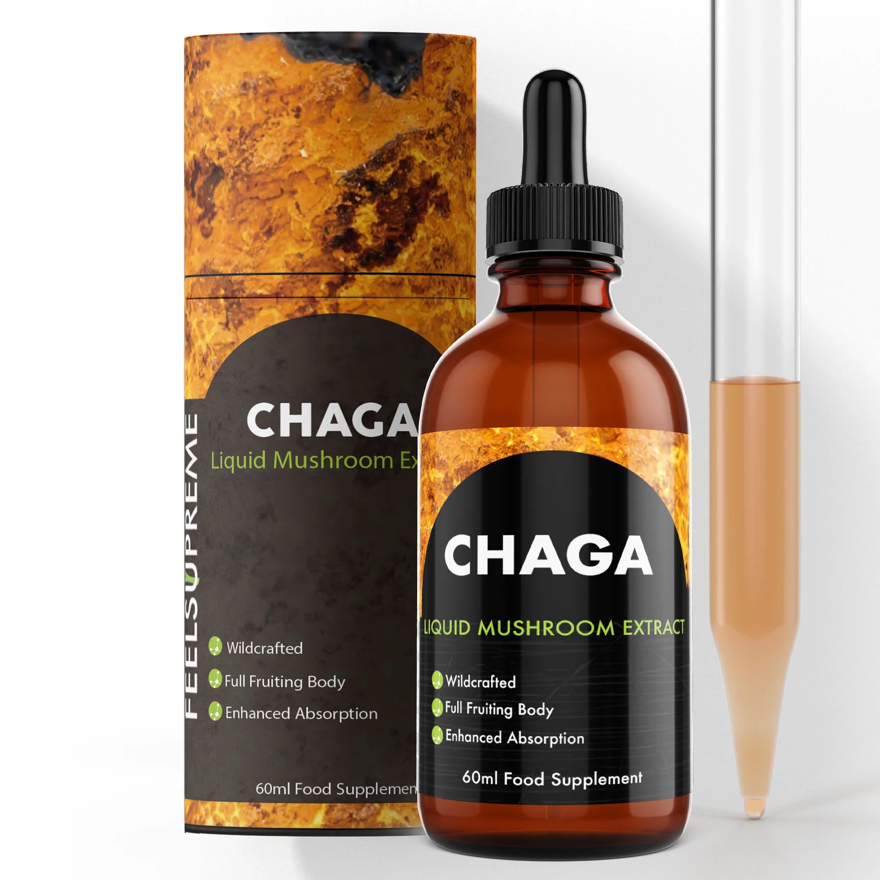 Feel Supreme Chaga Mushroom Liquid image 3