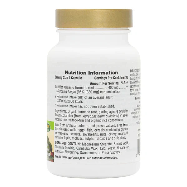 NaturesPlus Source of Life® Garden Curcumin 30 Capsules image 1