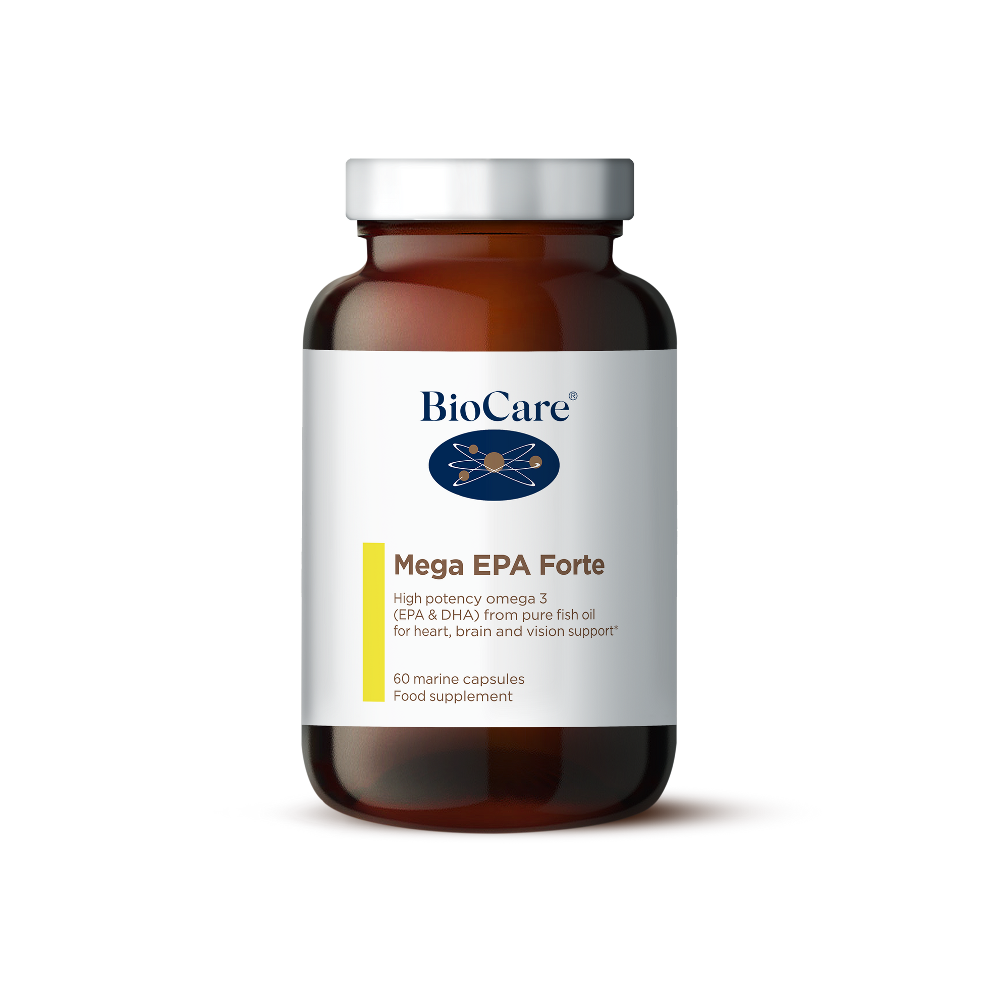 BioCare Mega EPA Forte (Omega-3 Fish Oil) 60 Capsules image 0