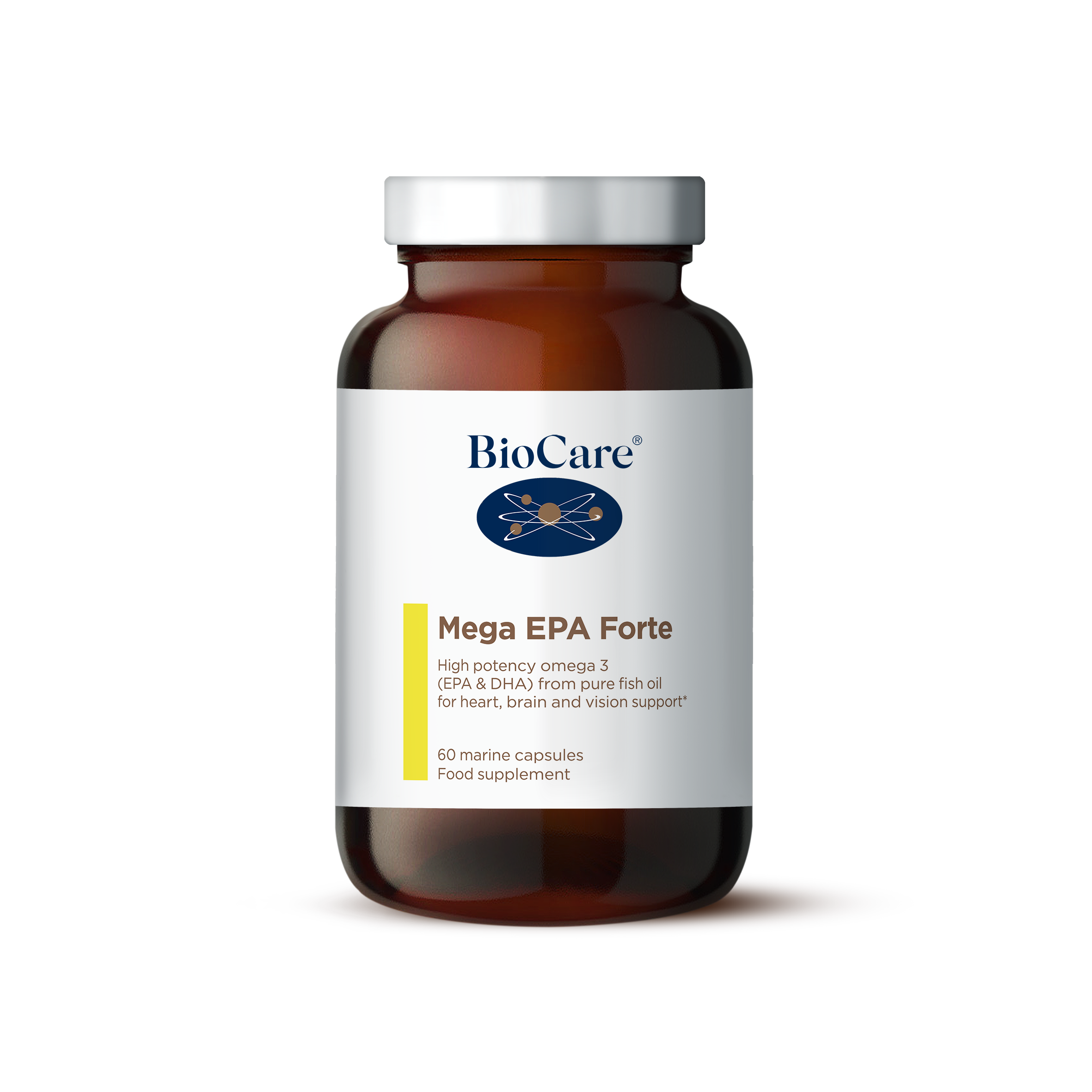 BioCare Mega EPA Forte (Omega-3 Fish Oil) 60 Capsules image 0