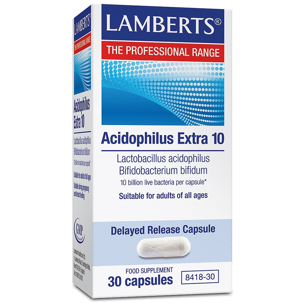 Lamberts Acidophilus Extra 10 Capsules image 0