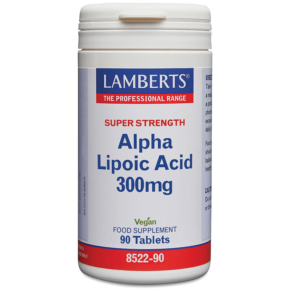Lamberts Alpha Lipoic Acid 300mg 90 Tablets image 0