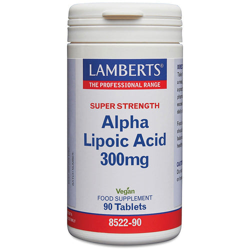 Lamberts Alpha Lipoic Acid 300mg 90 Tablets image 0