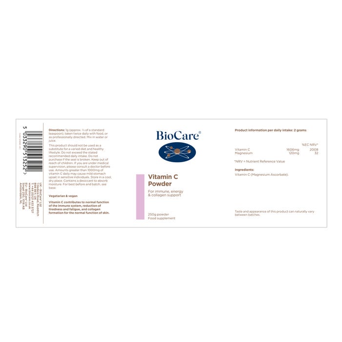 BioCare Vitamin C Powder