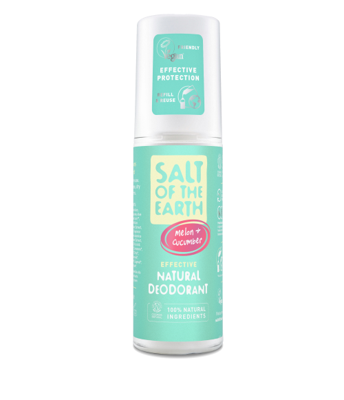 Salt of the Earth Pure Aura Melon & cucumber - A natural deodorant spray image 0
