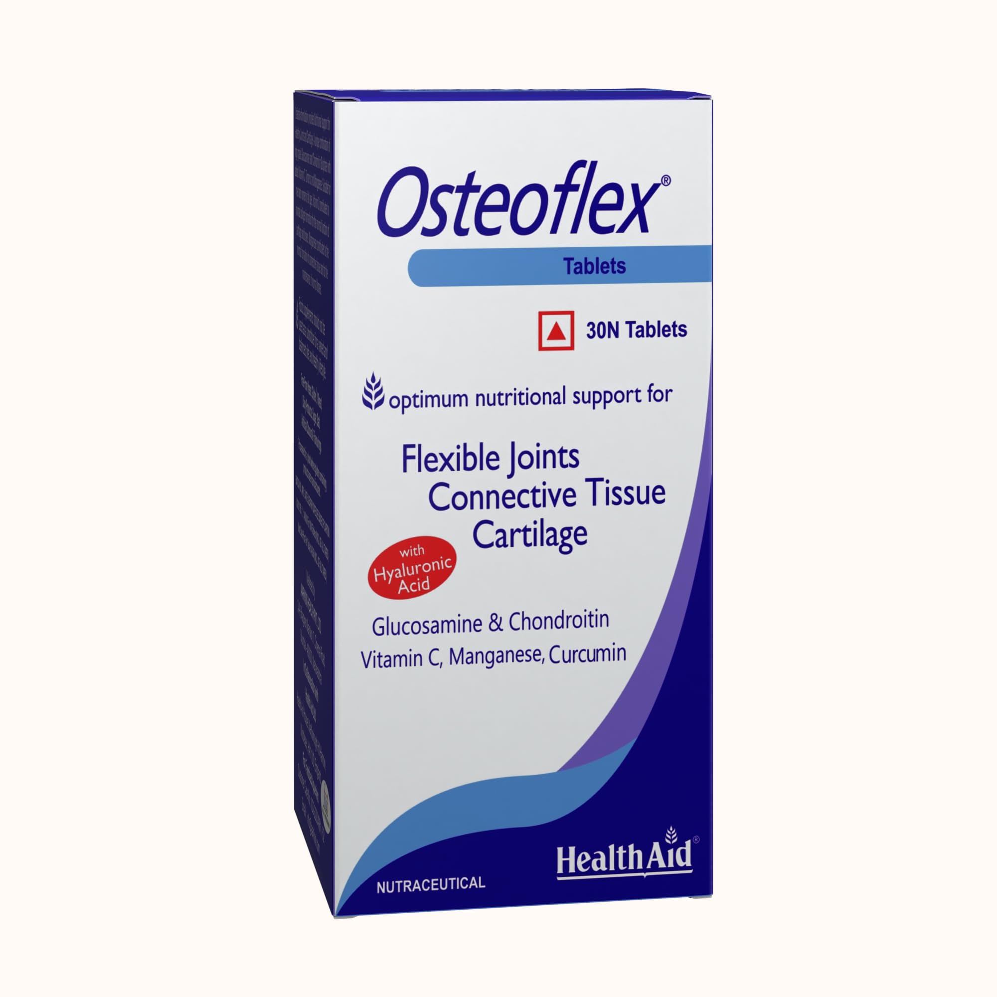 HealthAid Osteoflex® Plus (Glucosamine Chondroitin, Vit C, Mn & Turmeric) Blister Pack