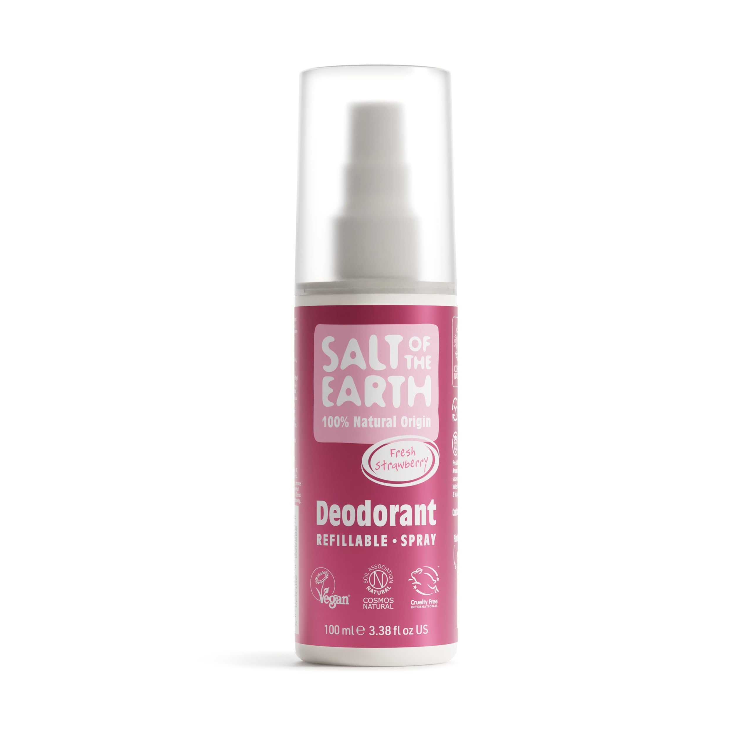 A.Vogel Salt of the Earth Sweet Strawberry - A natural deodorant for kids (Pack of 2)