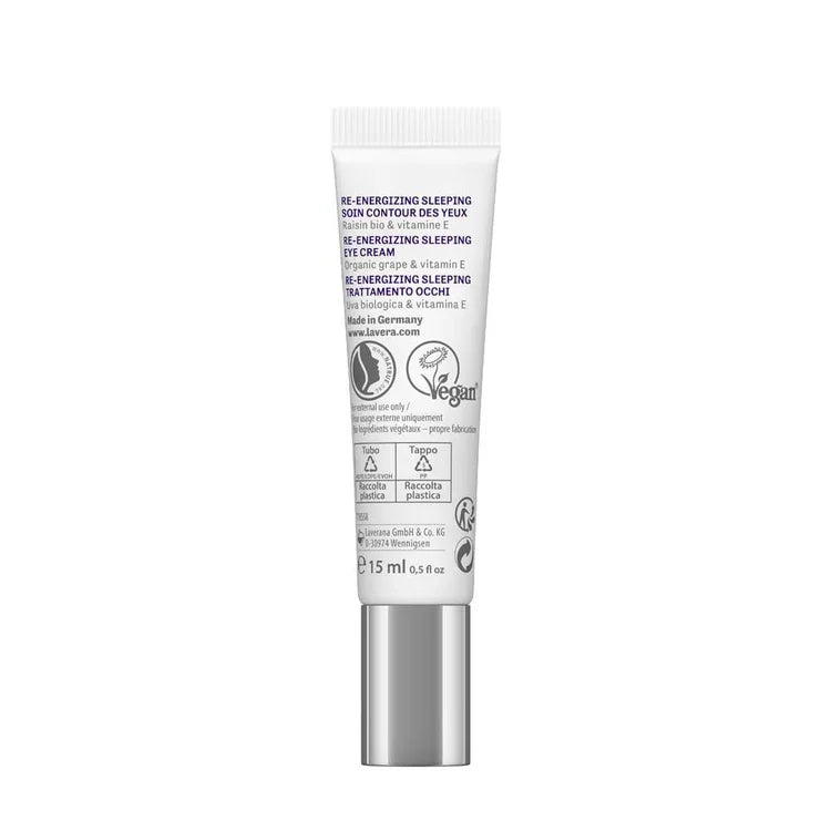 Lavera Re-Energising Sleeping Eye Cream - 15ml