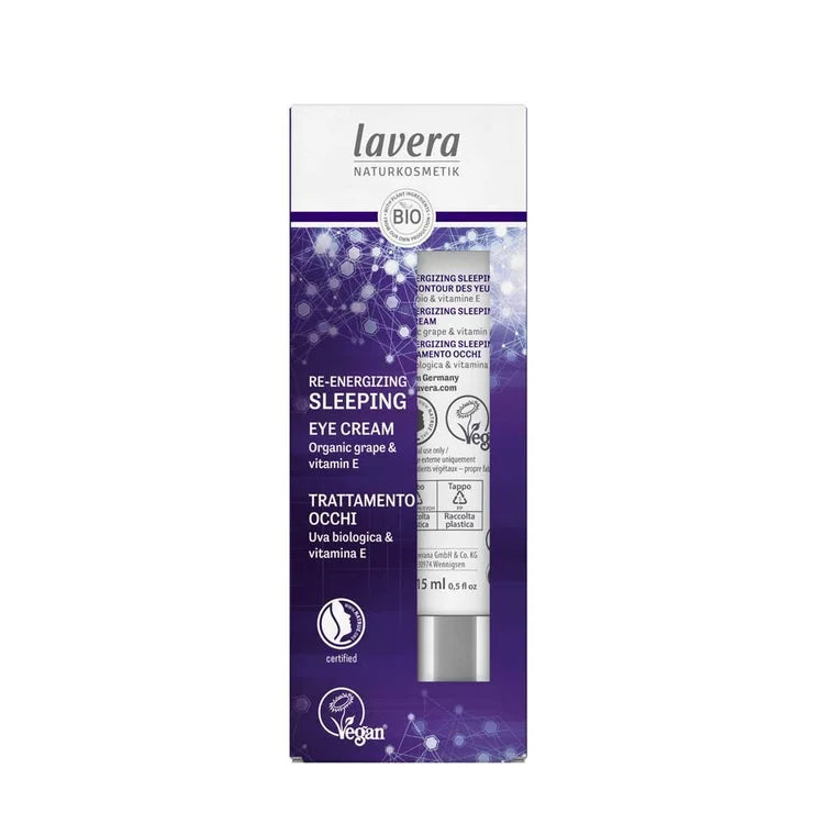 Lavera Re-Energising Sleeping Eye Cream - 15ml