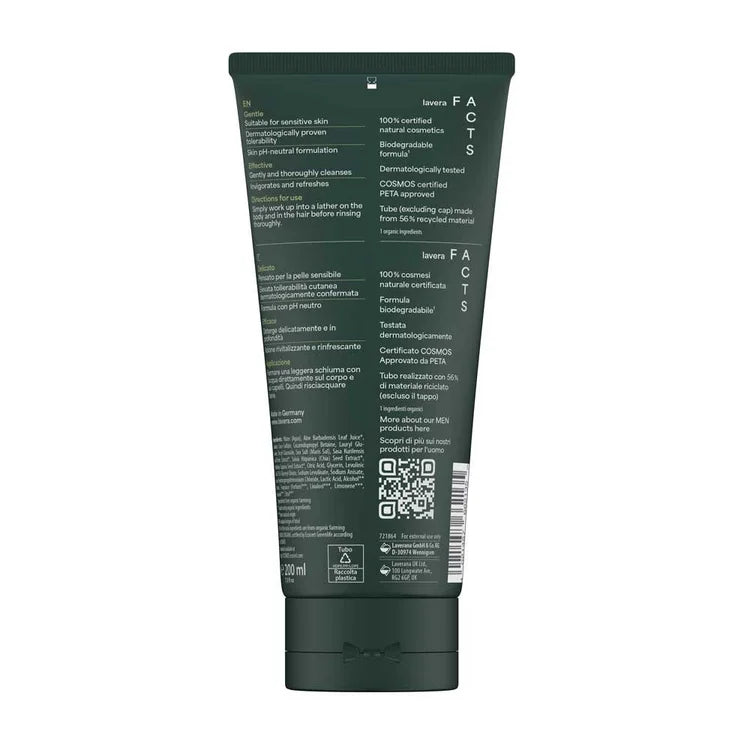 Lavera Men Sensitiv 3in1 Shower Gel - 200ml