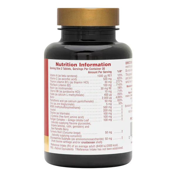 NaturesPlus Ultra Hair® Plus Sustained Release 60 Tablets image 1