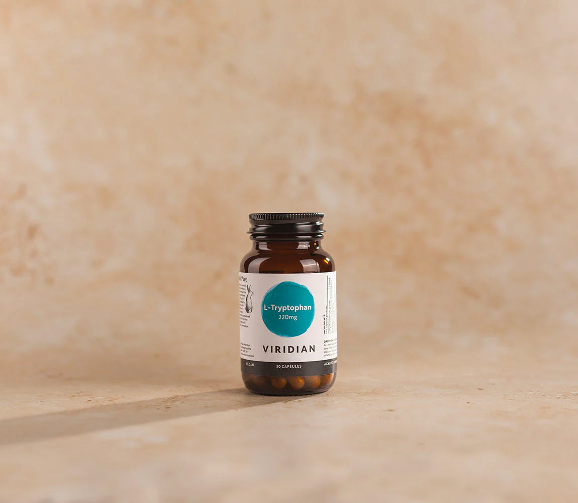 Viridian L-Tryptophan 220mg Capsules image 2