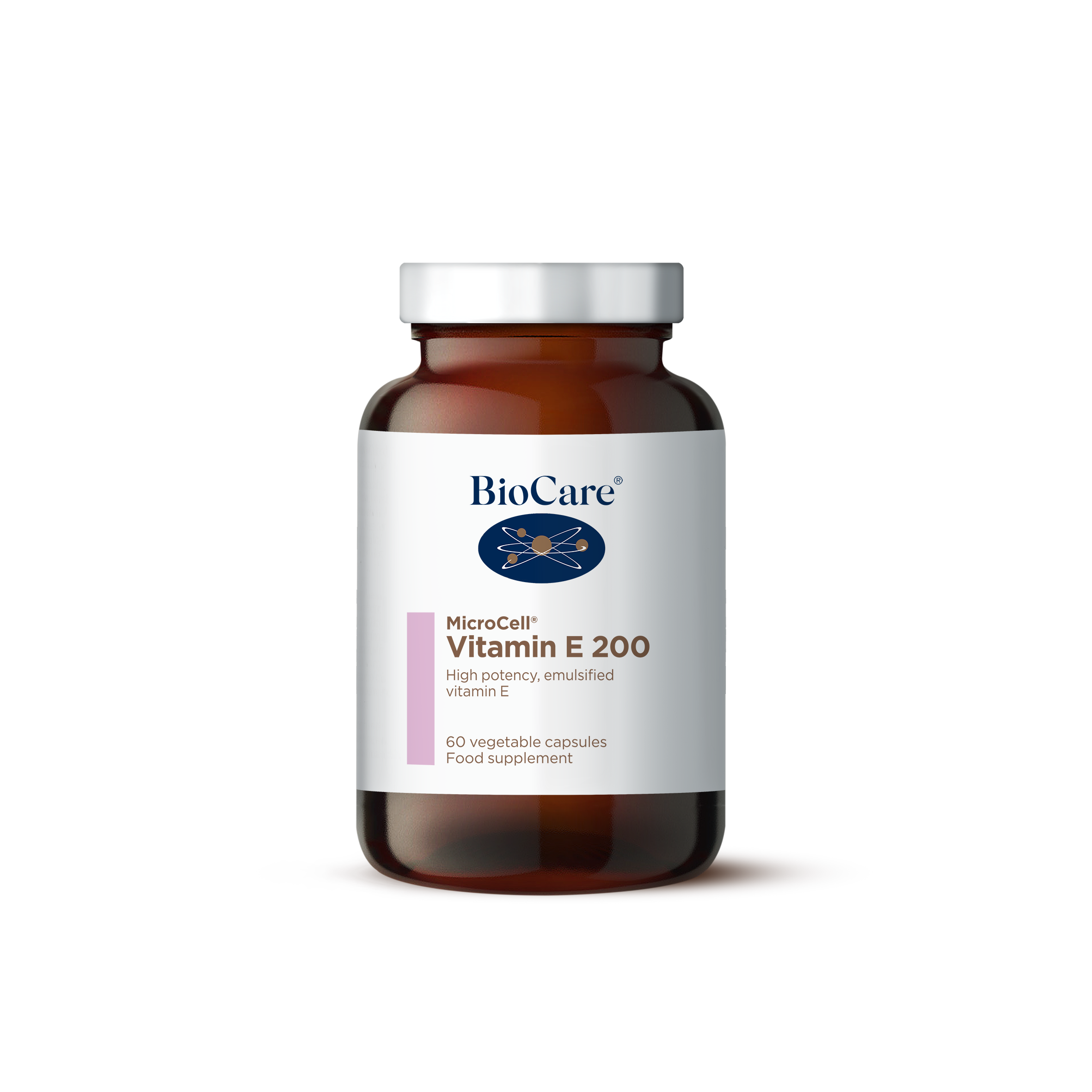 BioCare MicroCell® Vitamin E 200iu 60 Capsules image 0