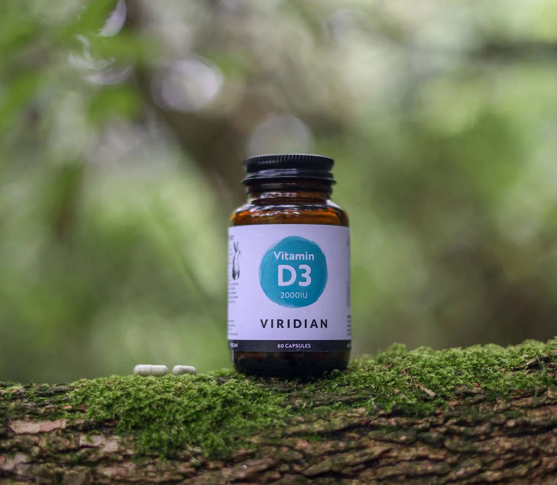 Viridian Vitamin D3 2000iu Capsules image 2