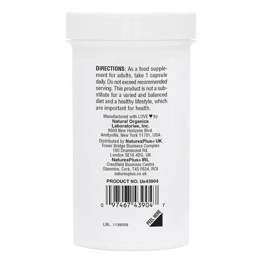 NaturesPlus GI NUTRA® Probiotic Men 30 Capsules image 2