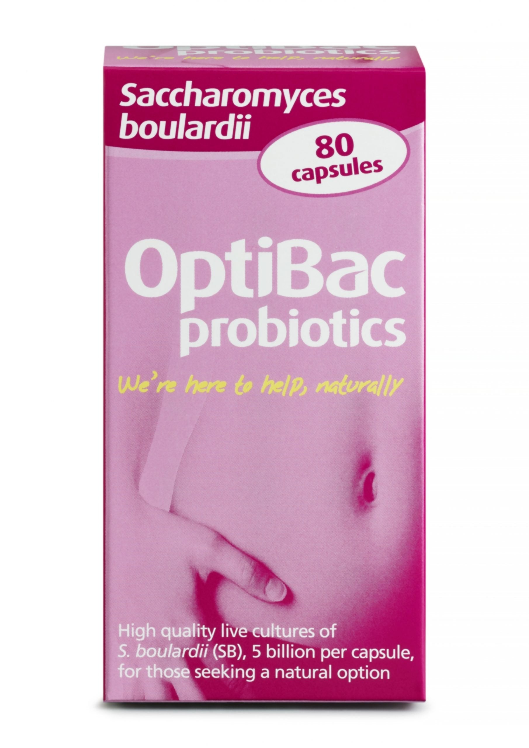Saccharomyces Boulardii - 80 Capsules image