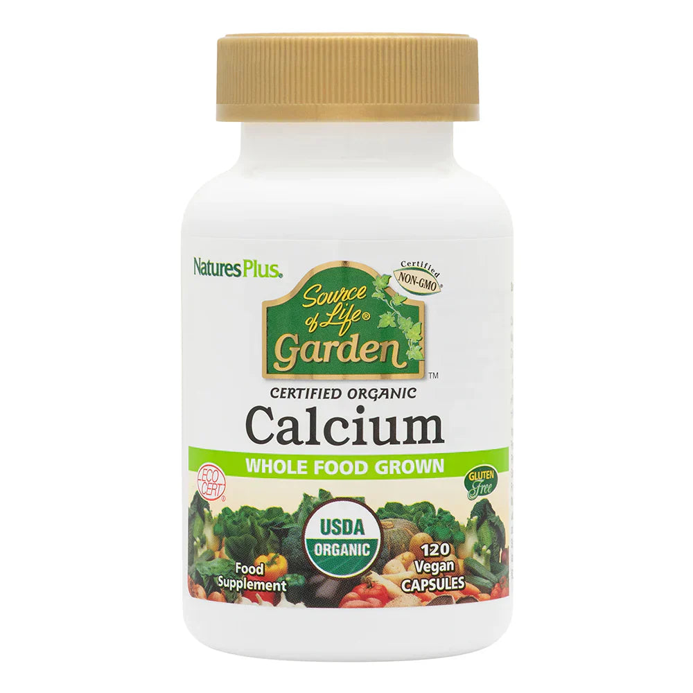 NaturesPlus Source of Life® Garden Calcium 120 Capsules image 0