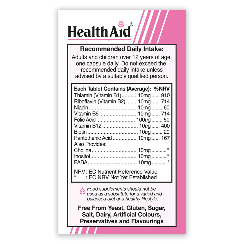 HealthAid Vitamin B Complex Supreme Capsules