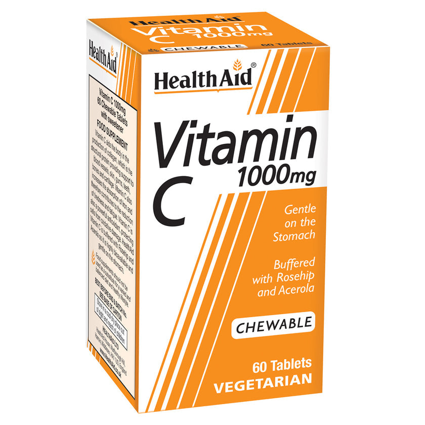 HealthAid Vitamin C 1000mg Tablets Chewable